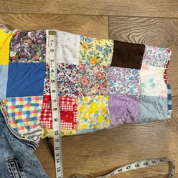 Patchwork Sleeve Denim Jacket - Picture 9 of 12